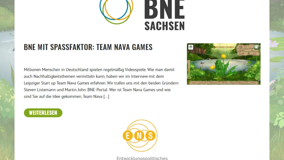 Können Videospiele einen Beitrag zur Bildung für nachhaltige Entwicklung leisten?
