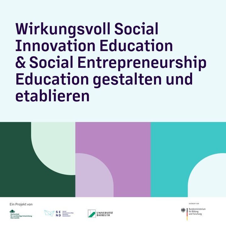 Wirkungsvoll Social Innovation Education & Social Entrepreneurship Education gestalten und etablieren