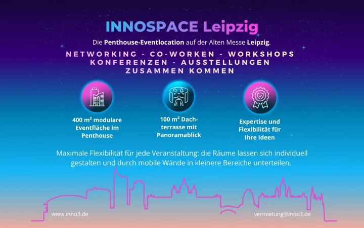 Link: InnoSpace Leipzig - Die Penthouse-Eventlocation in Leipzig