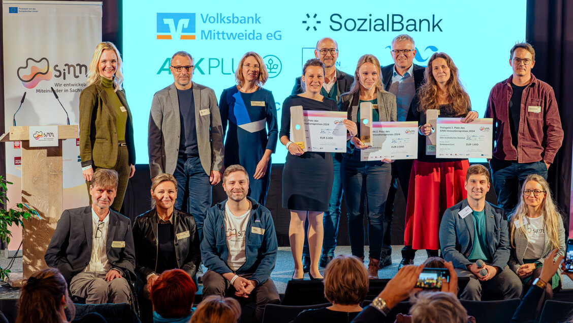 Erster Preis für soziale Innovationen in Sachsen verliehen und Veröffentlichung des Social Innovation Reports zum Status quo sozialer Innovationen im Freistaat