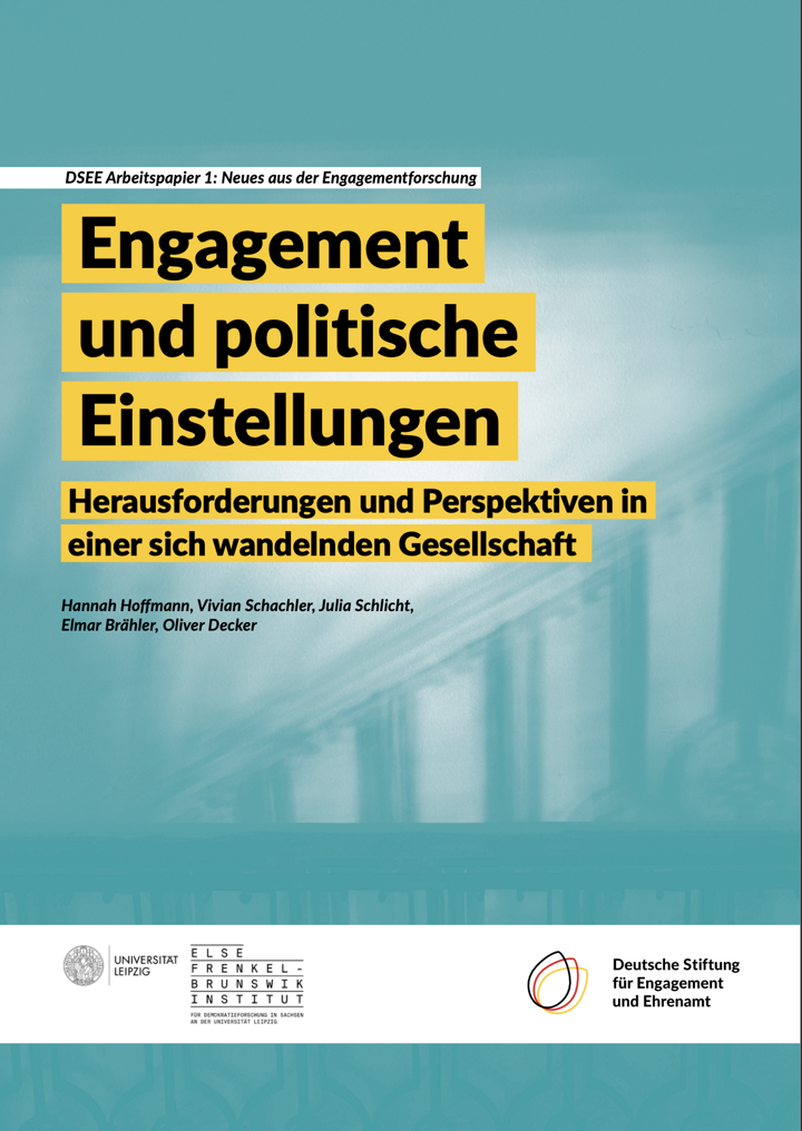 Engagement und politische Einstellungen. Herausforderungen und Perspektiven in einer sich wandelnden Gesellschaft