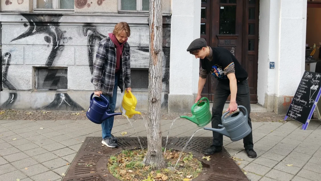 LEIPZIG GIESST Stadtbäume