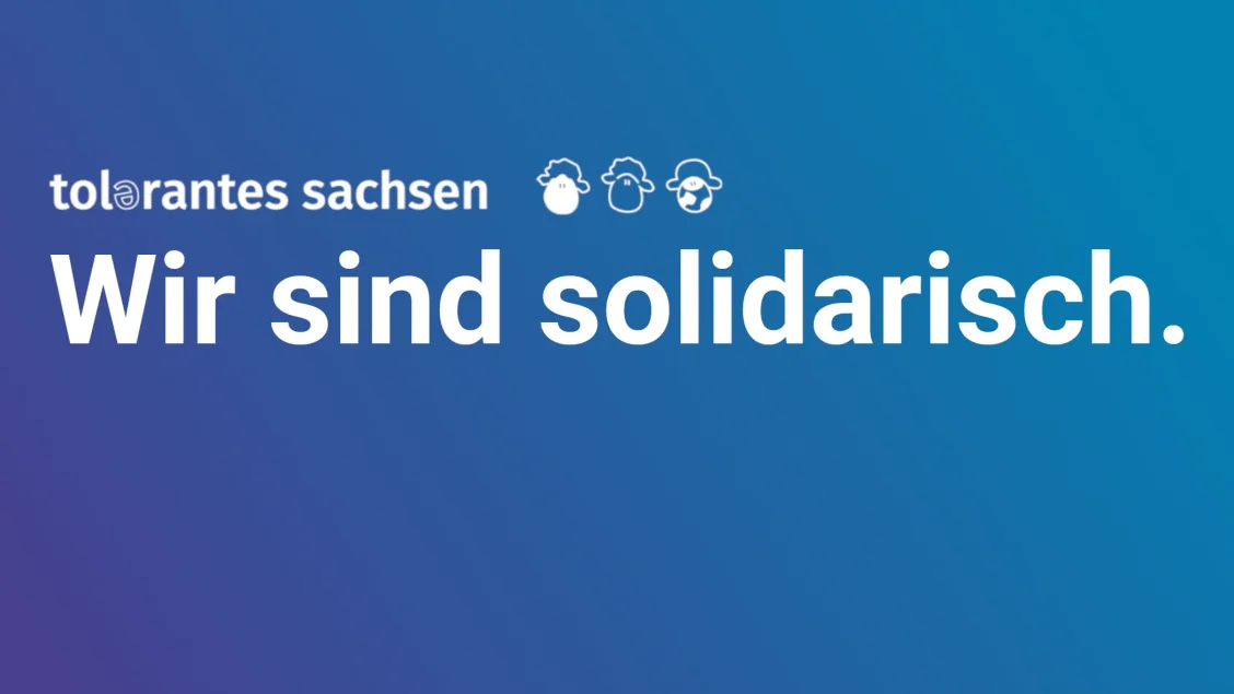 Wir sind solidarisch.